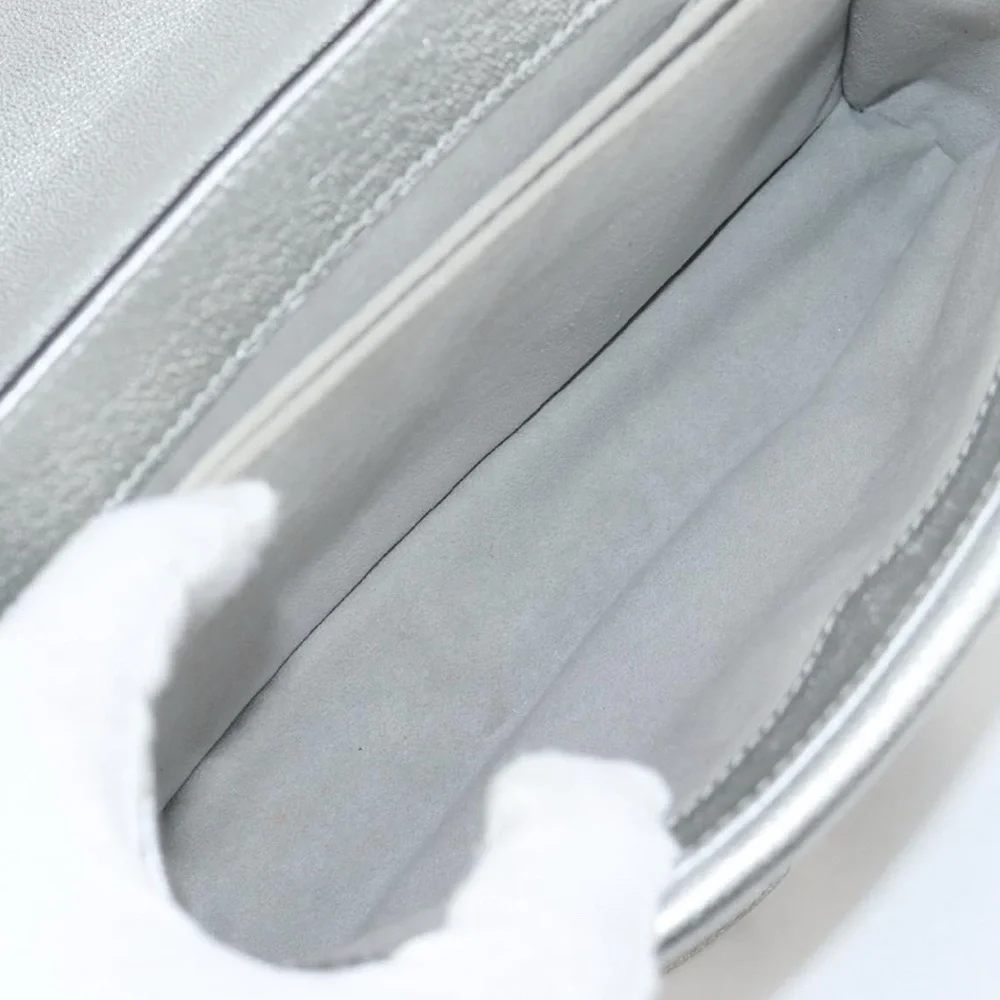 Louis Vuitton Cuir Plume Ecume Very Chain Bag Argent silver 3 way bag